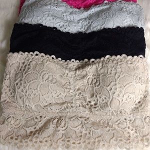 4 FOR $15 BANDEAU BRA